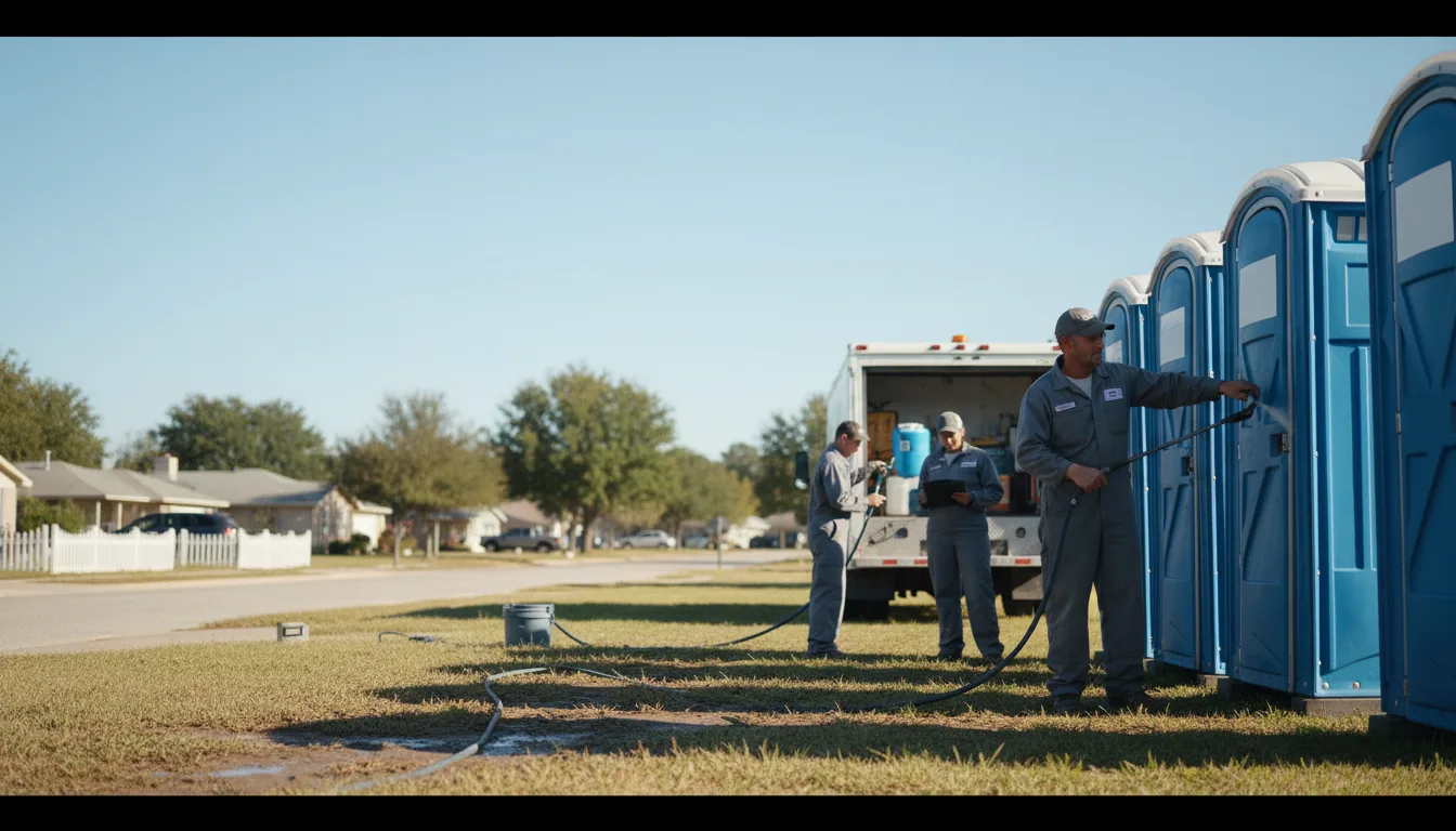 Long-Term Portable Toilet Rental in Pitsburg, OH near me